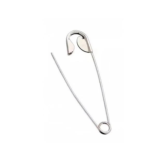 Large Safety Pin Metal Hair Claw – Statement Hair Accessory