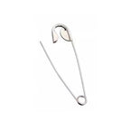 Large Safety Pin Metal Hair Claw – Statement Hair Accessory