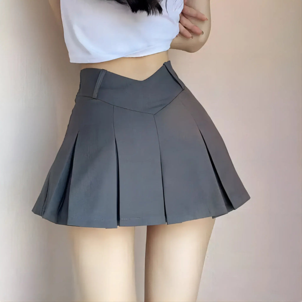 Lace Fringe Mini Skirt Vintage Grunge Aesthetic Short Skirt
