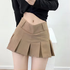 Lace Fringe Mini Skirt Vintage Grunge Aesthetic Short Skirt